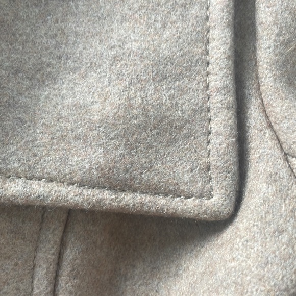 Camel Tan Wool Blend Coat - Picture 9 of 9